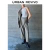 UR Women's Double Pleated High-Waist Wide-Leg Pants