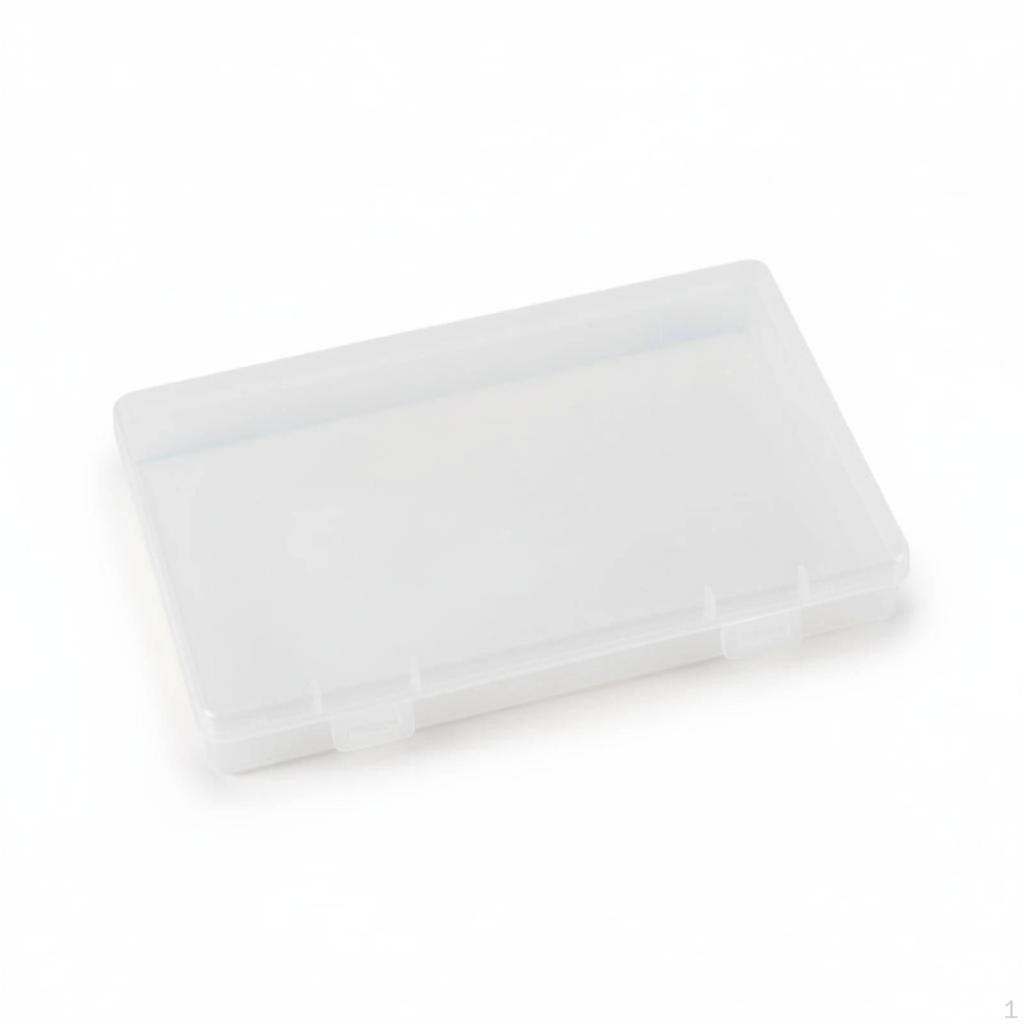 Clear Organizer Box PP Material Multipurpose for DIY Enthusiasts, Craft Room,