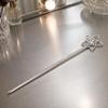 Sparkling Metal Wand with Rhinestone Detailing Eye-Catching Star Head Slim