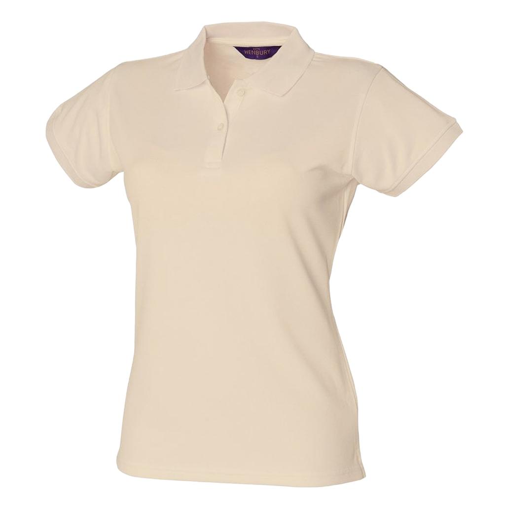 Henbury Womens/Ladies Coolplus® Fitted Polo Shirt