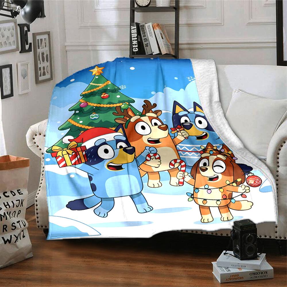 1 Stück B-Blucy Decke, Geschenk, für Männer und Frauen, Weiche Decke, Gut für Schlafsofa Couch Reisen, Leichte Flanelldecke