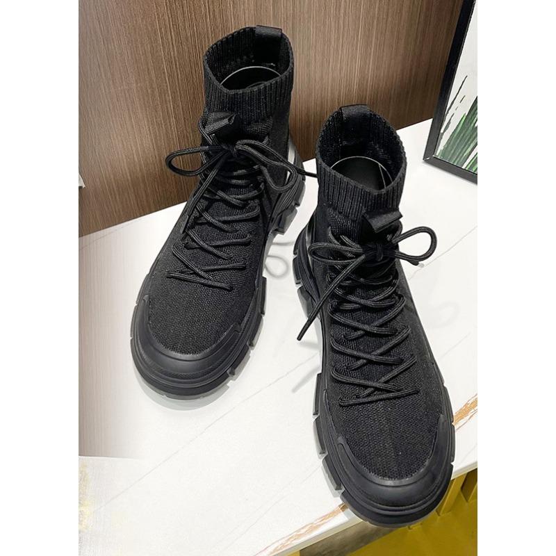 Martin Boots Women's Shoes Single Shoes New Fashionable Short Boots Single Boots Sock Boots