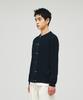 ECORR Cotton Cable Two-Button Cardigan_Navy