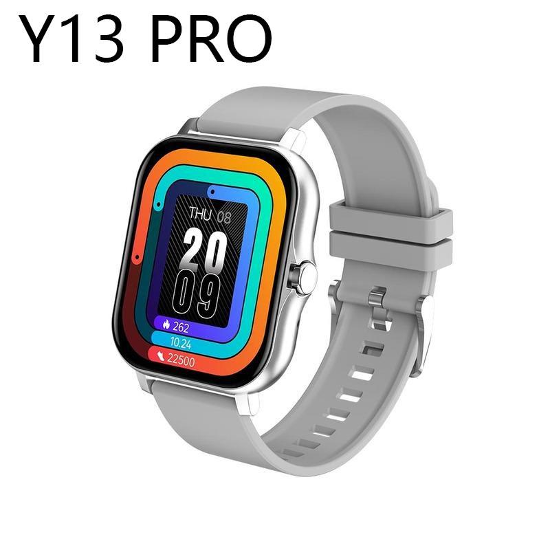 Y13 PRO Умные часы Pro Модные Bluetooth-звонки 1,8-дюймовый экран Пульсометр Фитнес-трекер Голосовой помощник Мужские и Женские Смарт-часы GTS