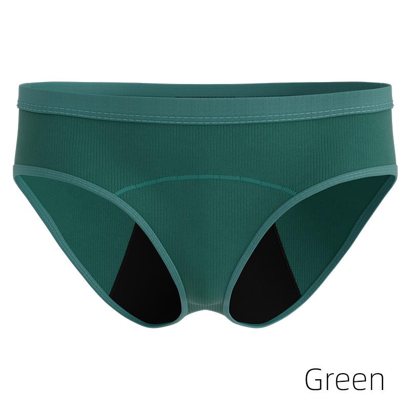 

Женские трусики со средней талией, женское менструальное нижнее белье, герметичные трусики, утолщенные, герметичные, удобные всю ночь #JS822 S