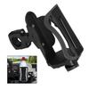 Adjustable Handlebar Cup Holder Bottle Mount Bracket 25Mm Black For Motorcycle