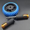 Training Wheel Roller Bearing Fitness Workout Silent Exercise Equipment Strength