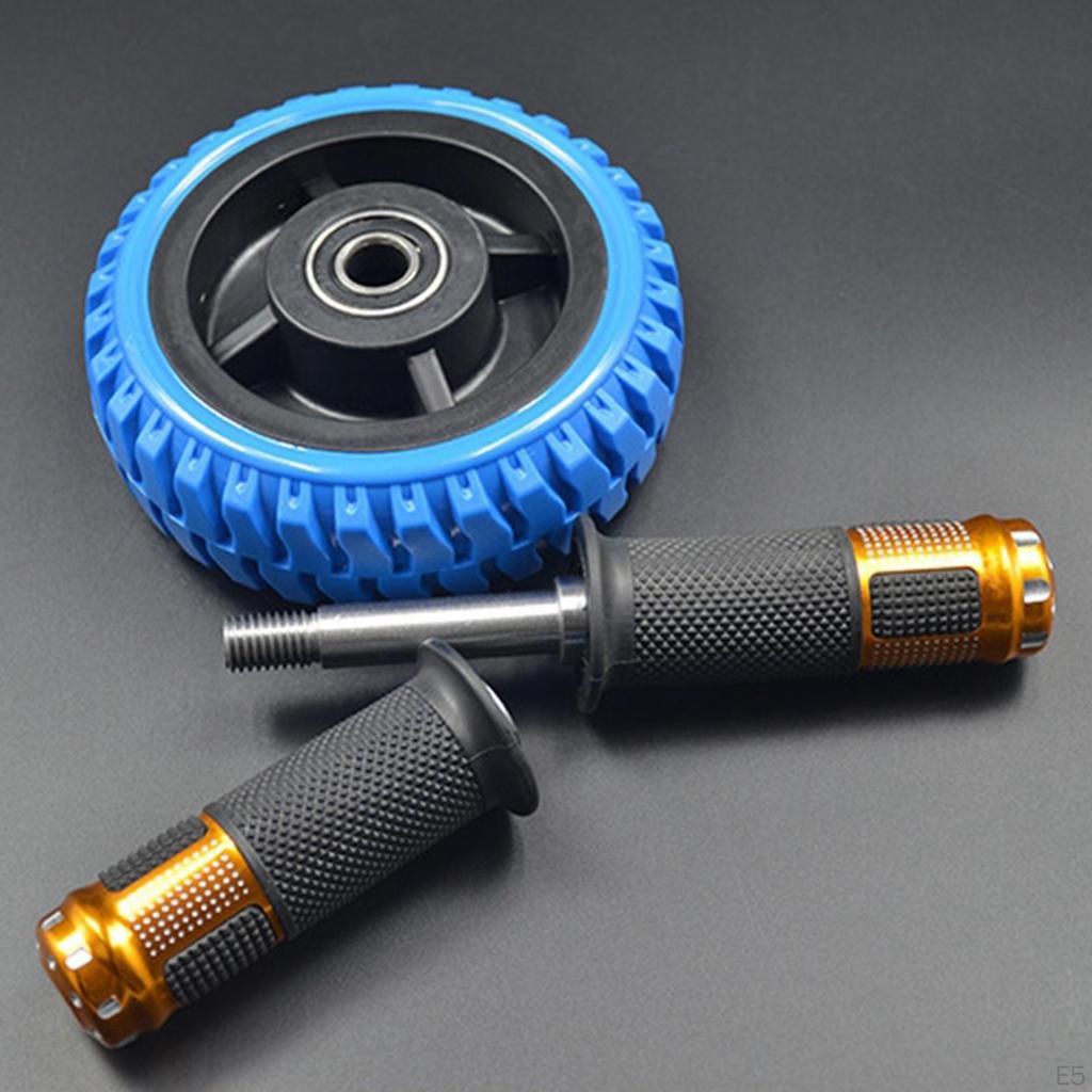 Training Wheel Roller Bearing Fitness Workout Silent Exercise Equipment Strength
