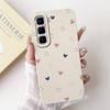 For Infinix Hot 50 Pro+ Hot50 Pro Hot 50 Pro Plus 4G Phone Case Soft Silicone Back Cover Love Heart Girly Flower Painting Fundas