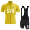 Conjunto de Ciclismo para Hombre Verano Equipo Profesional Ropa Deportiva para Bicicleta Ropa de Bicicleta MTB Protección Solar Maillot de Ciclismo Culotte de Ciclismo