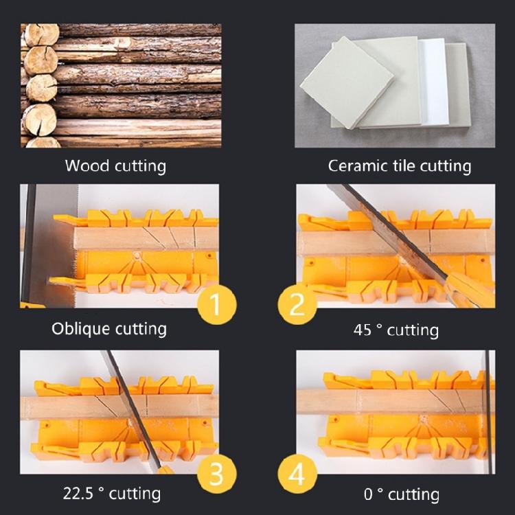 45/90 Degree Angle Saw Box Oblique Sawing Cabinet Splicing Saw Box Fixed Screw