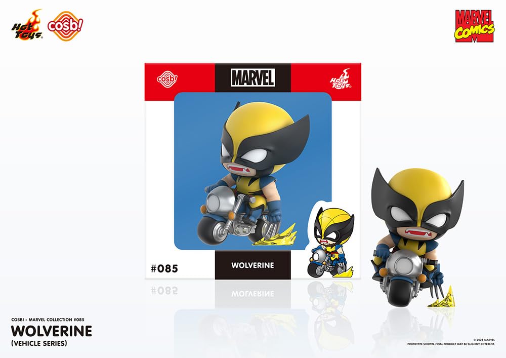 Cosby Marvel Collection Comic Wolverine Figure (Vehicle Series) #085 Non-Scale