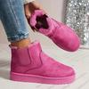 Women Ankle Boots Fur Flats Platform Designer Shoes Plush Warm Snow Boots Women Luxury Outdoor Casual Shoes for Women