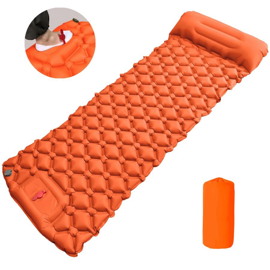LT-88 Foot Pump Inflatable Ultra-light TPU Sleeping Pad for Camping & Outdoors