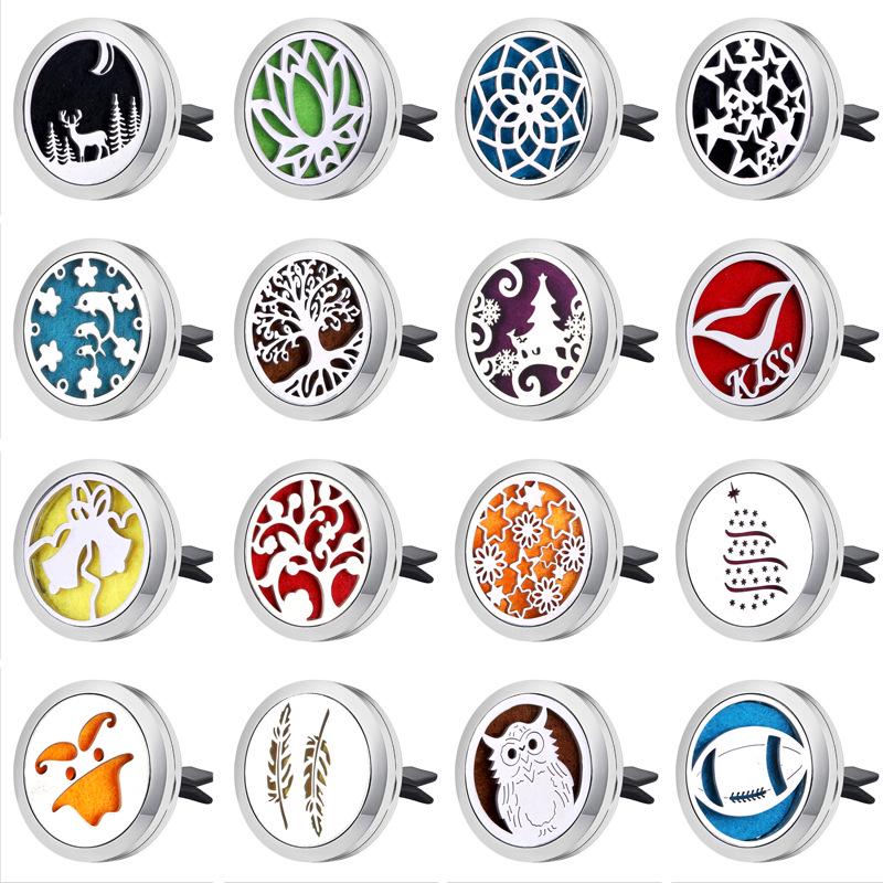 Stainless Steel Car Air Vent Aromatherapy Diffuser