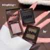 QMN Misty Starlight Matte Eyeshadow: Long-lasting, Pigmented, Natural Earth Tones, Light Makeup.