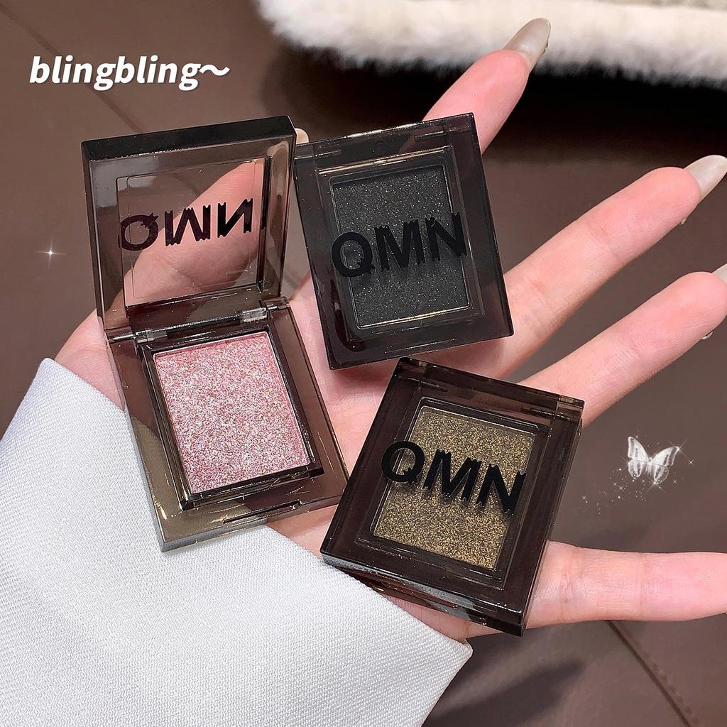 QMN Misty Starlight Matte Eyeshadow: Long-lasting, Pigmented, Natural Earth Tones, Light Makeup.