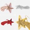Christmas Baubles Bauble For Christmas Tree Christmas Decorations Pendants Stars 4pcs