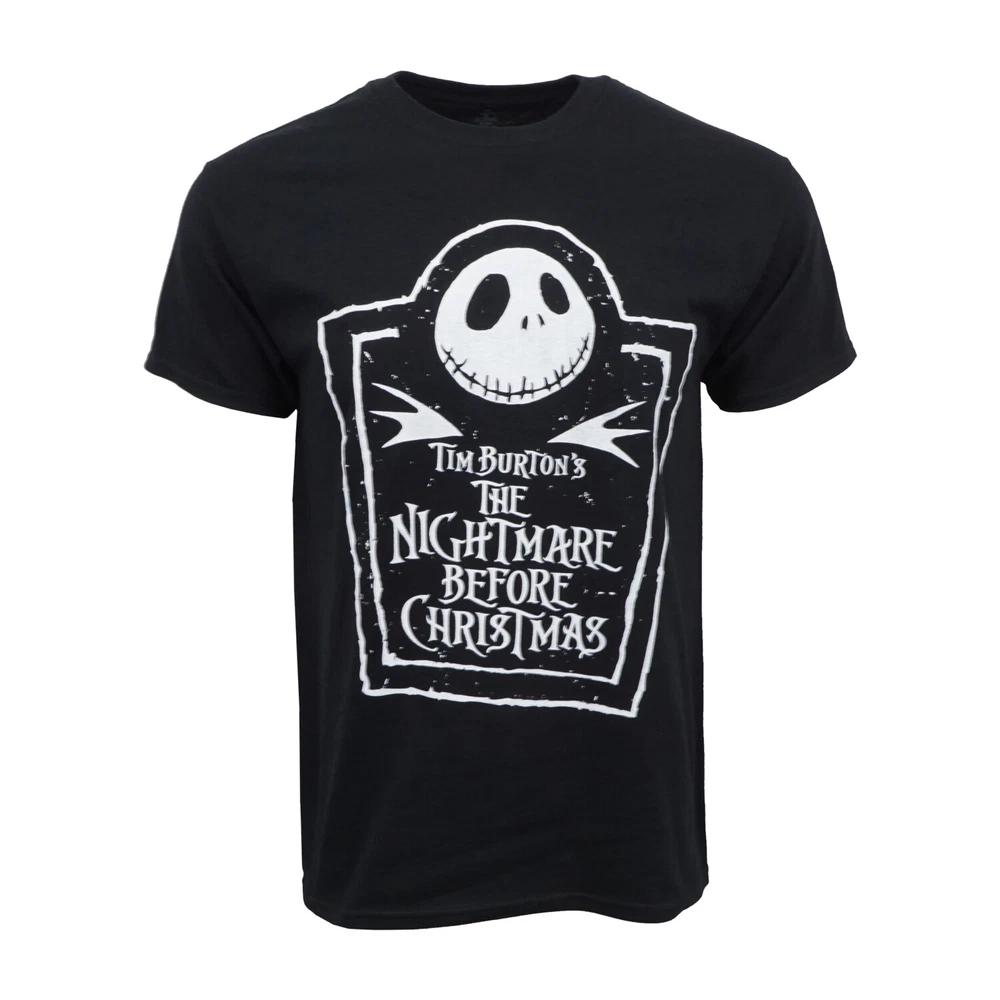 Tim Burtons The Nightmare Before Christmas Unisex Adult T Shirt S
