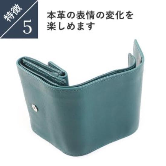 Boosters Minerva Box Mini Trifold Wallet for Men and Women, Compact, Genuine Leather with Card Pockets and Bill Compartment, Brand: Oliver