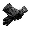 ZHENYUEQI Winter Warm PU Cycling Gloves