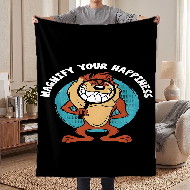 Taz Soft Warm Flannel Blankets Comfortable Blanket for Home Decoration Gifting