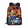 Sonic Schoolbag Animation Cartoon Children'S Backpack Waterproof And Wear-Resistant High-Quality Backpack