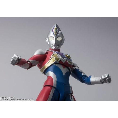 TAMASHII NATIONS S.H.Figuarts Ultraman Decker Flash Type, Approximately 150mm, ABS & PVC, Painted Action Figure, Multicolor