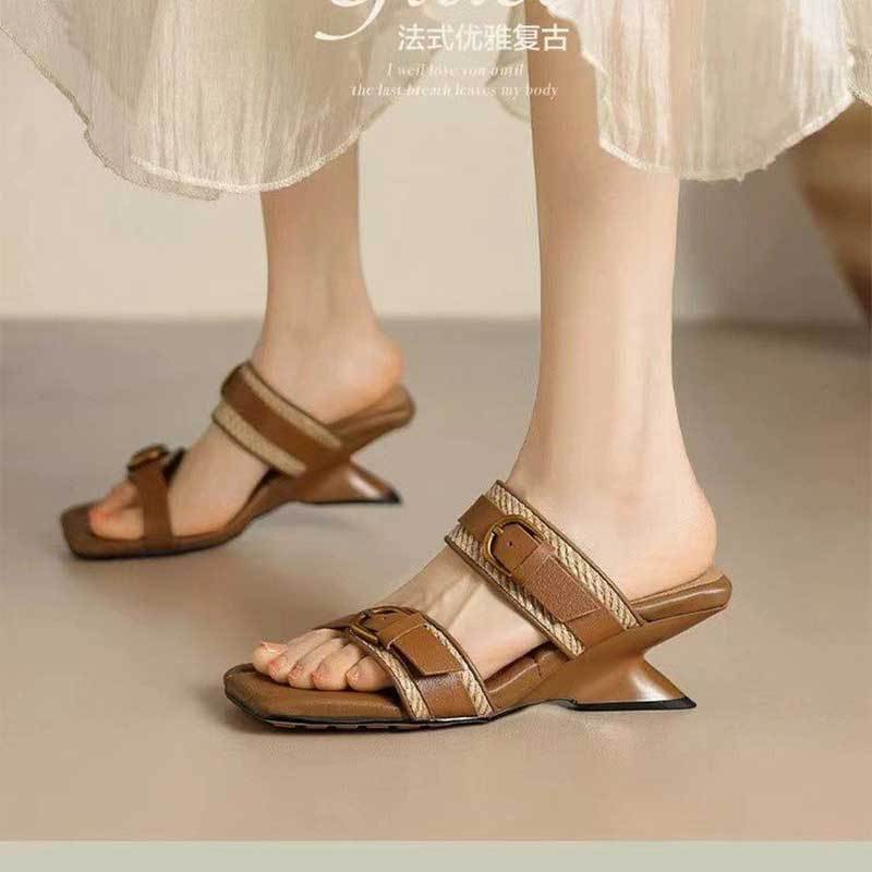 

Новые летние дизайнерские роскошные женские модные шлепанцы Zapatos De Mujer Шлепанцы Женская обувь chinelo feminino chaussons femme 35 абрикосовый