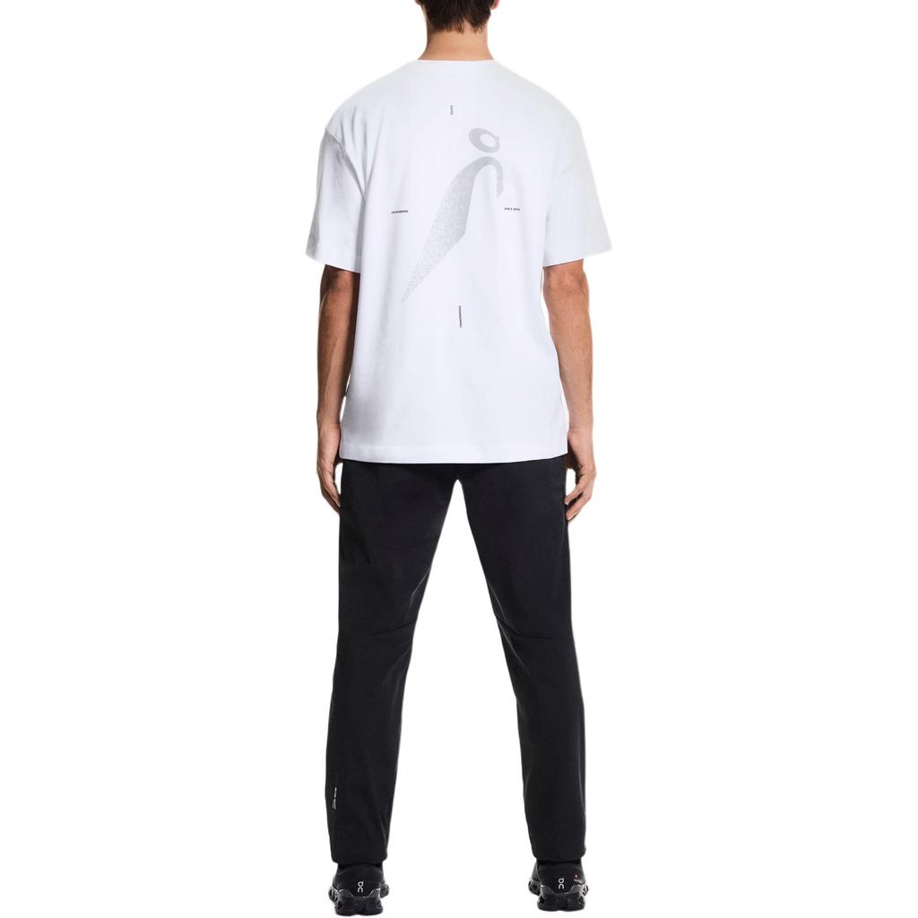 On Club-T Rhythm Loose Fit Round Neck Drop Shoulder Logo Short Sleeve T-Shirt Men Tops 1MG11240069
