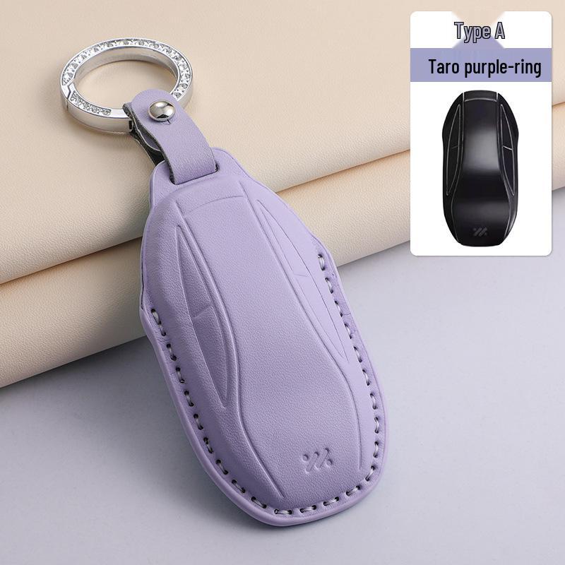 Suitable Key Case for Zhiji LS7 Angel Wheel Remote - Modified Bag Shell with Creative Buckle