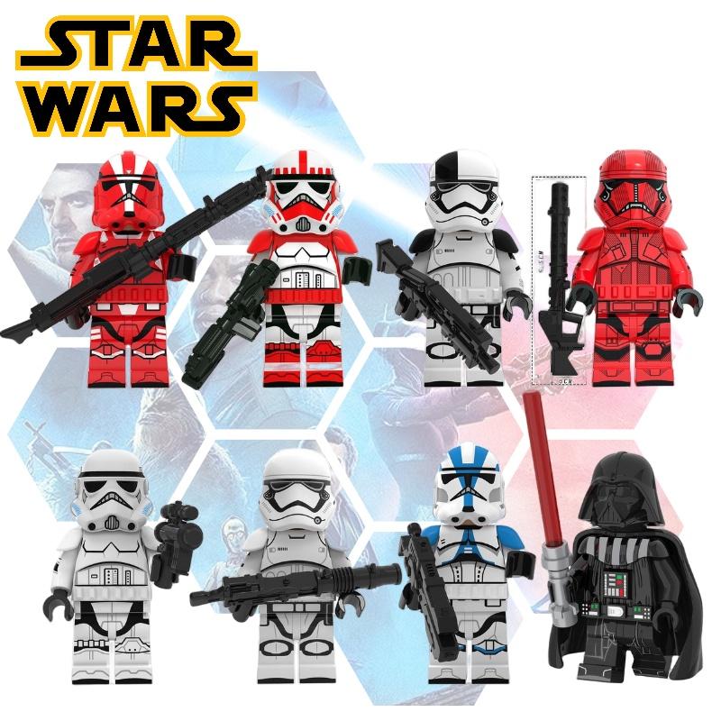High-quality Star Wars Legion Puzzle Building Blocks Toy Xp262-269 Abs Plastic Diy Non-electric Export Type