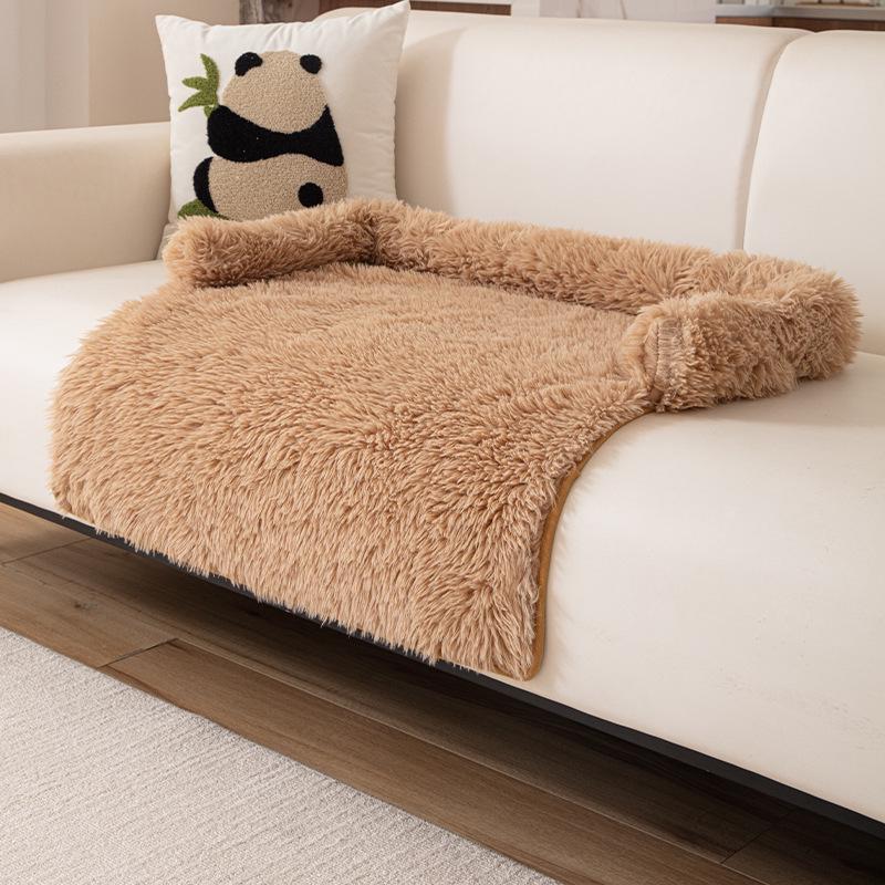 Thickened Anti-Scratch Pet Sofa Cushion: Non-Slip Nest & Mat for Cats and Dogs