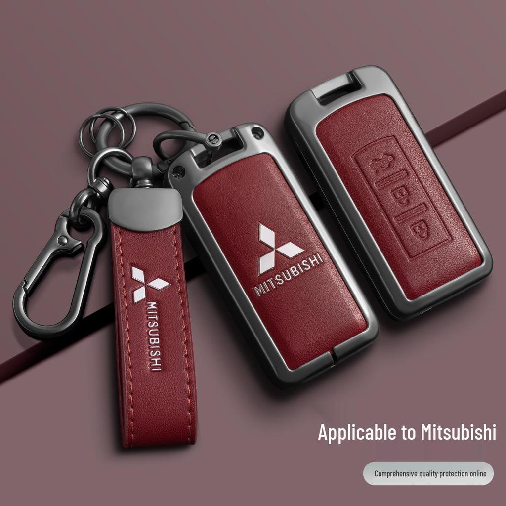 Mitsubishi Outlander/Eclipse/ASX/Pajero Key Case – High-Grade Shell Buckle