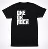 One Ok Rock Gestapeltes Logo Shirt Japanische Rockband Minimalistisches Schwarzes Grafikshirt