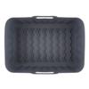 Silicone Air Fryer Liner Square Wave Pattern Heat Resistant Oven Liners with Oven Gloves