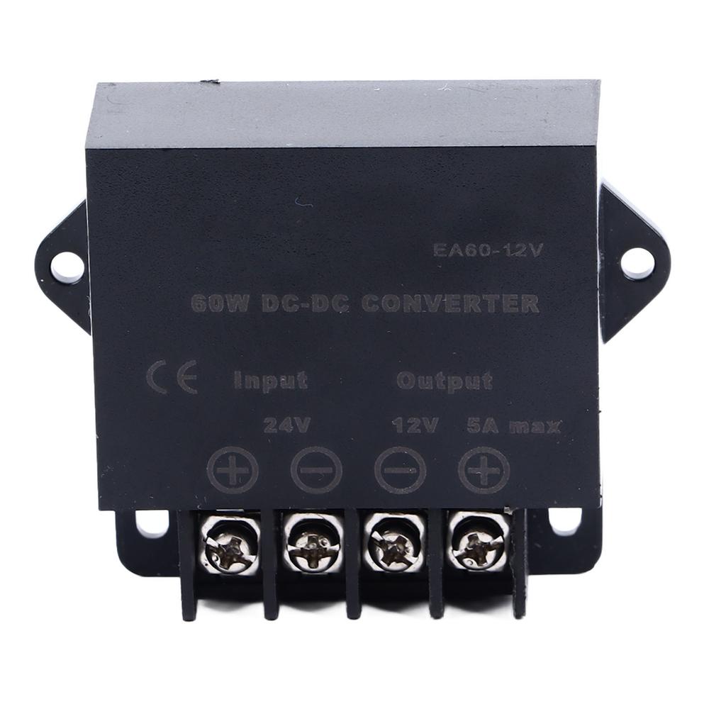 24V auf 12V DC-Wandler Abwärtswandler Stromversorgungs-Wandler Spannungsregler für Bordausrüstung 5A