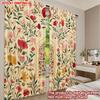Flat Printing Happy Valentine Day Party Curtains Palaces India Digital Printed Polyester Drapes Family Curtain Set Of 2 Made Washable