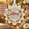 Christmas Hanging Ornaments Heartfelt Holiday Keepsake Ornament, Acrylic Decoration for Loved Office Party Decor Ones, Tree Pendant Home Party,