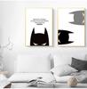 COLORFULBOY Super Hero Modern Black White Wall Art Canvas Painting Posters And Prints Wall Pictures For Living Room No Frame