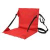 Folding Stadium Seat Lightweight Portable Oxford Cloth Stadium Bleacher Seat Cushion for Camping Picnic Red