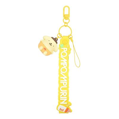 Gourmandies Sanrio Characters 3D Mascot Hand Strap Pompompurin SANG-430PN