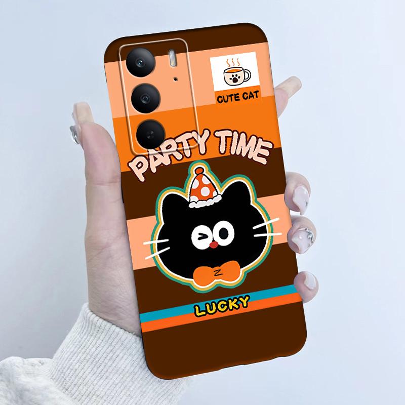 For Realme C75 Case Cute Cartoon Panda Soft Silicone Cases For Realme C 75 C75 C75x RealmeC75 4G Cover Bumper 6.72" ShockProof