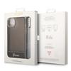 Guess Guhcp14Shgcohk Iphone 14 / 15 / 13 6.1 Czarny/Black Hardcase Translucent Pearl Strap
