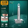 Hand Punch Meat Piercing Needle Flesh Hole Artifact Portable 304 Stainless Steel Meat Loose Needle Hammer Tenderizer Steak Tools