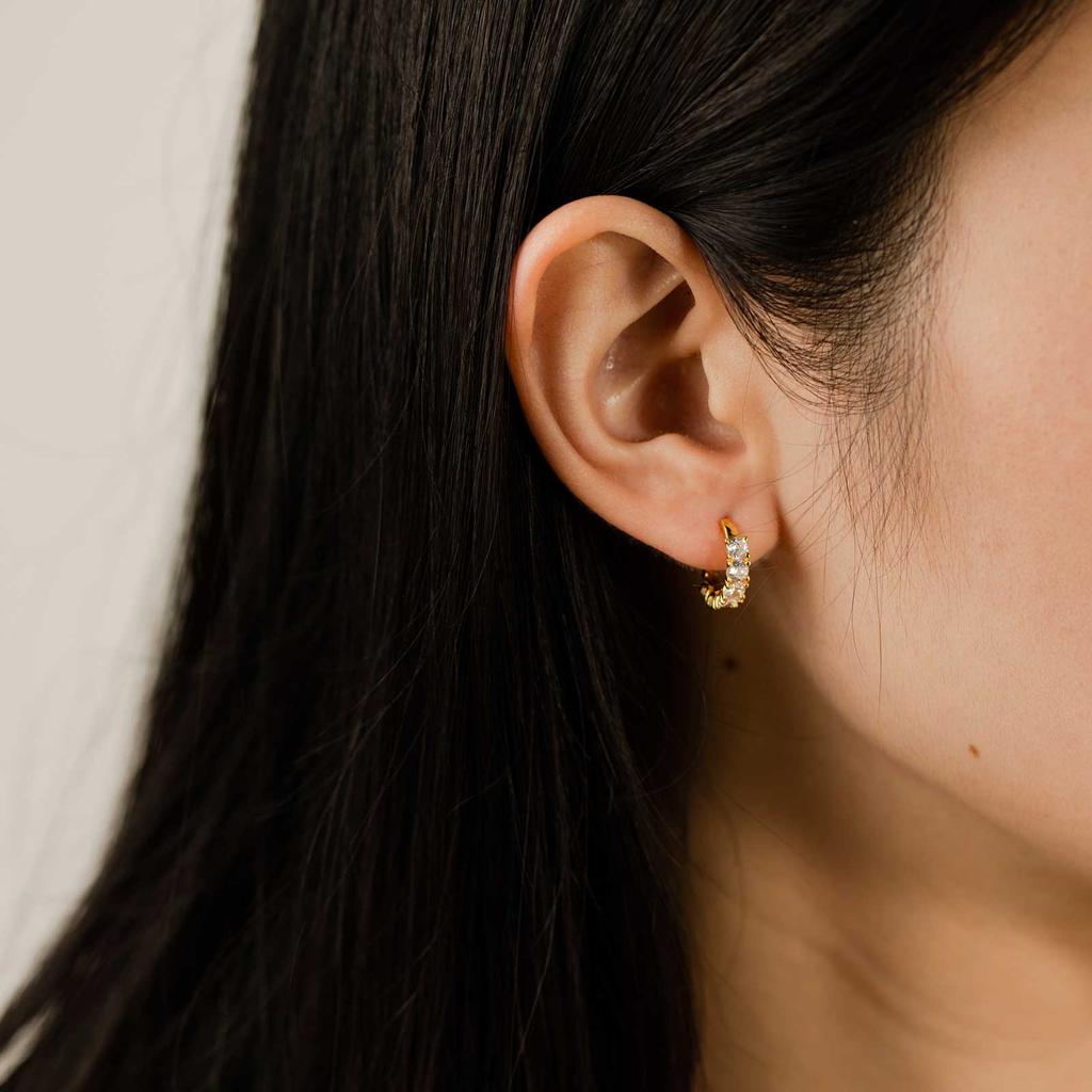 ANDYWEN 100% 925 Silver  Women Luxury Crystal  2023 Fine Jewelry