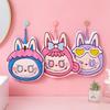 Cartoon Plush Absorbent Hand Towel for Kitchen & Bathroom - Cute and Thickened for Kids
