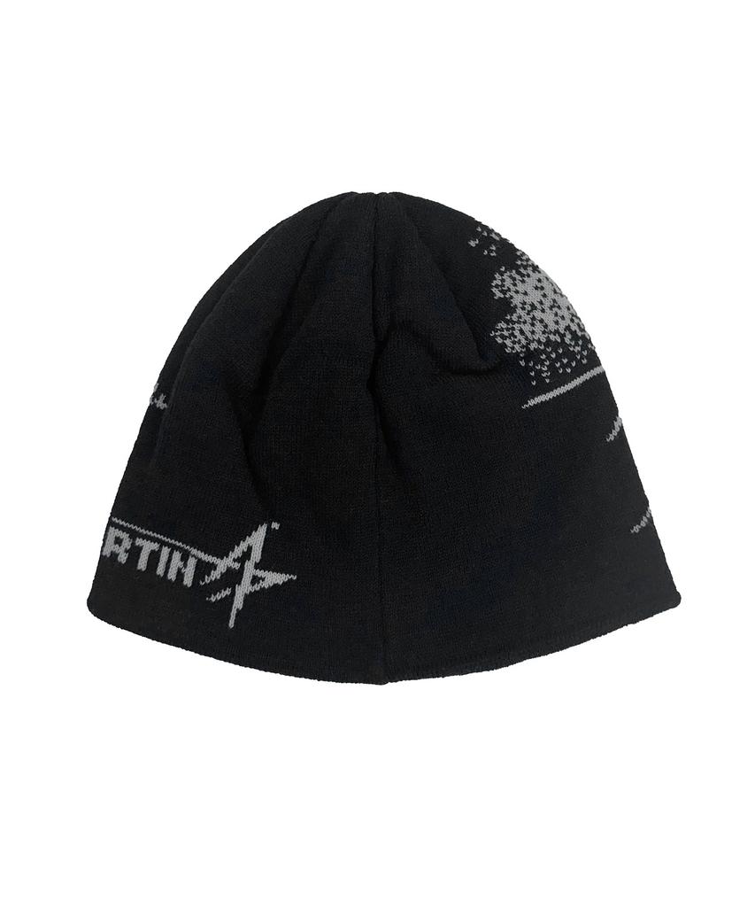 Loghideumatin Jacquard Beanie (Black)