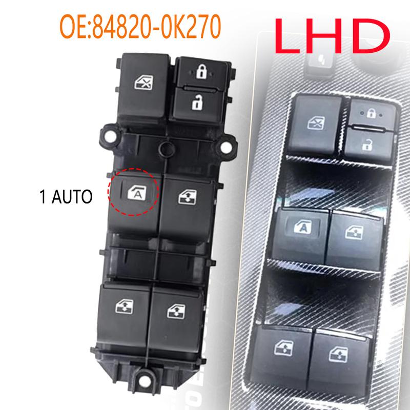 Car Accessories for Toyota Hilux VIII Pickup 2015 2016 2017 2018  Front Left Electric Window Switch Lifter Button Auto Parts