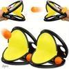 6-piece throwing and catching set, 2 shooting and 4-ball outdoor sports ball set, suitable for training coordination ability